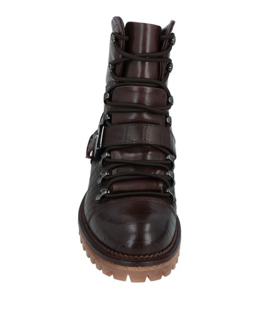 Calpierre Brown Ankle Boots