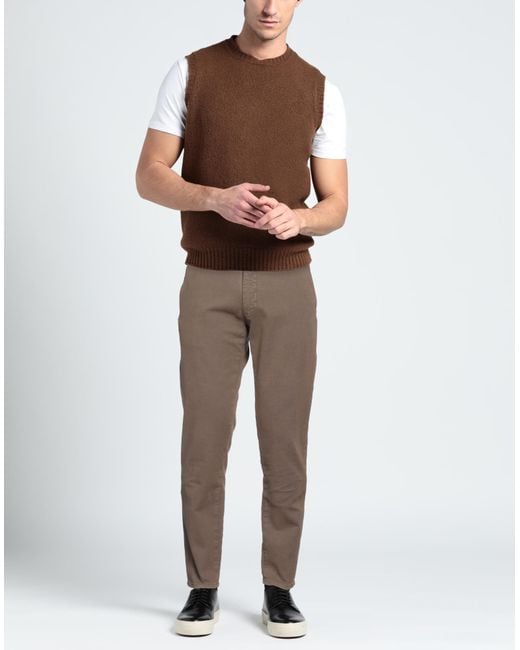 Incotex Gray Trouser for men