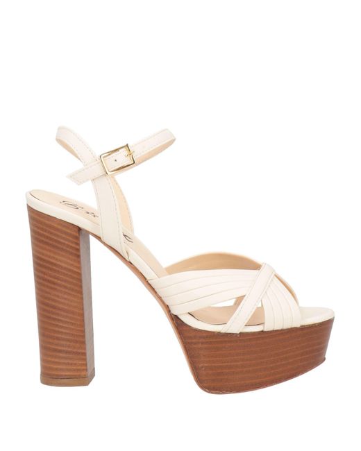 Brock Collection White Sandals