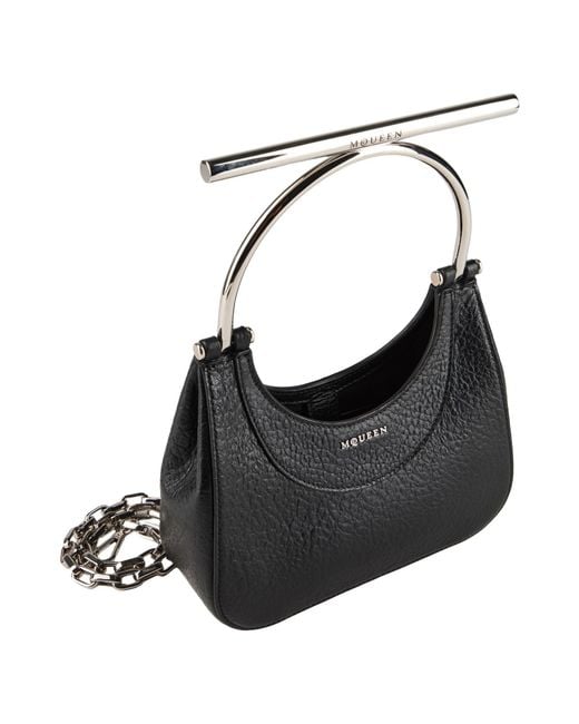 McQueen Black Handbag Lambskin