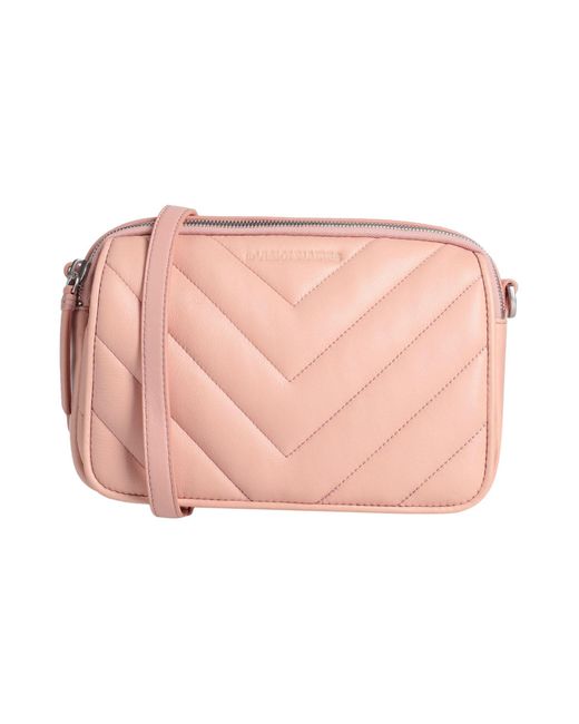 LES VISIONNAIRES Pink Light Handbag Lambskin