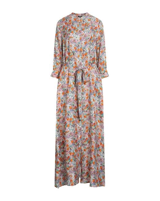 Aspesi Orange Maxi-Kleid