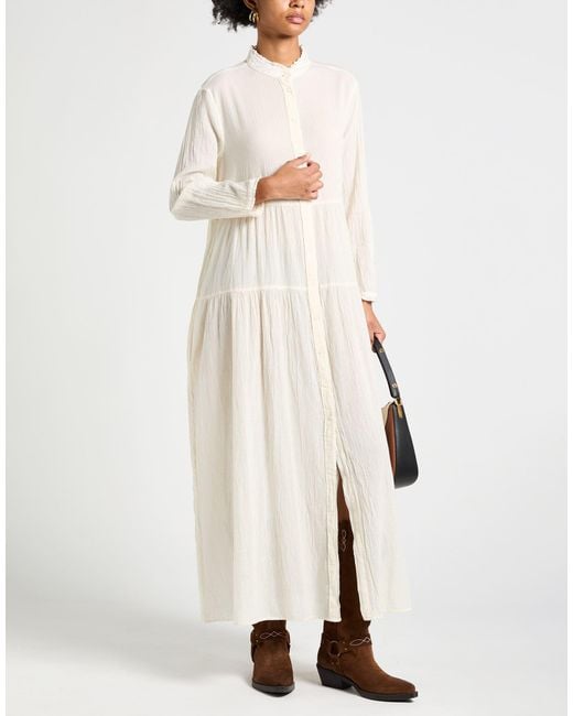 Aspesi White Maxi Dresses