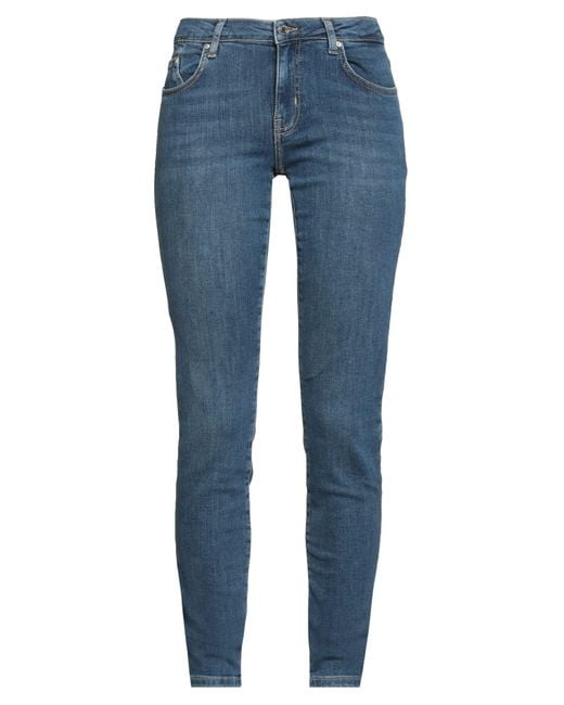 Karl Lagerfeld Blue Jeans Cotton, Elastane