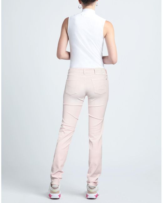 Jacob Coh?n Pink Light Jeans Cotton, Elastane