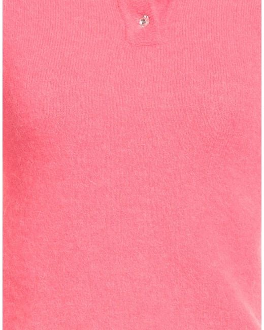 Shirtaporter Pink Sweater Polyamide, Wool, Alpaca Wool, Elastane