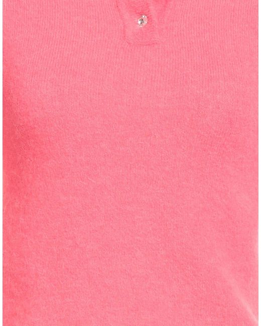 Shirtaporter Pink Sweater Polyamide, Wool, Alpaca Wool, Elastane