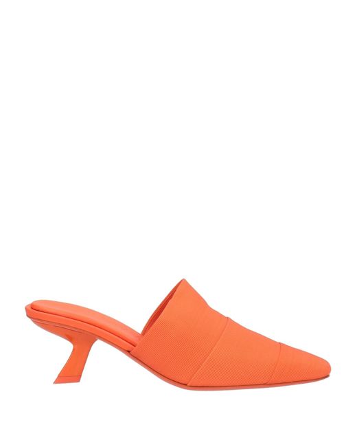 Ferragamo Orange Mules & Clogs