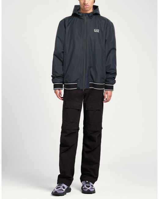 EA7 Blue Jackets for men