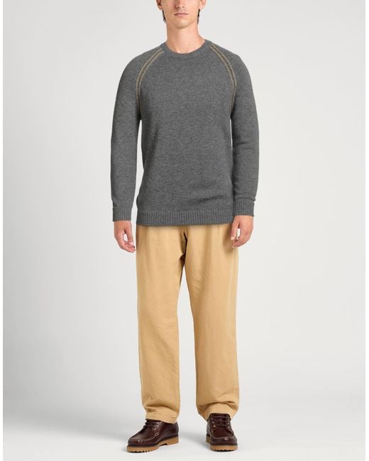 Alpha Studio Gray Jumper for men
