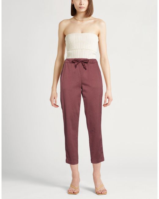 Semicouture Red Pants
