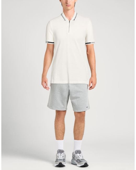 ARMANI EXCHANGE White Polo Shirts for men