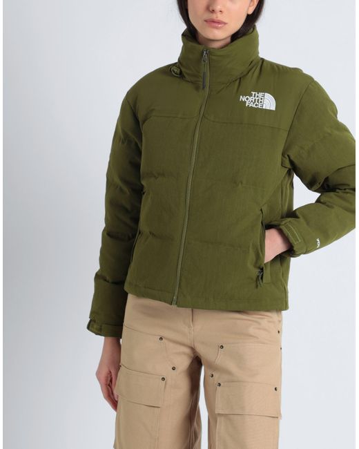 The North Face Green Down Jacket