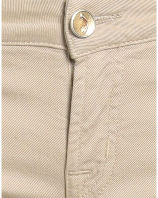Jacob Cohen Natural Pants Cotton, Elastane