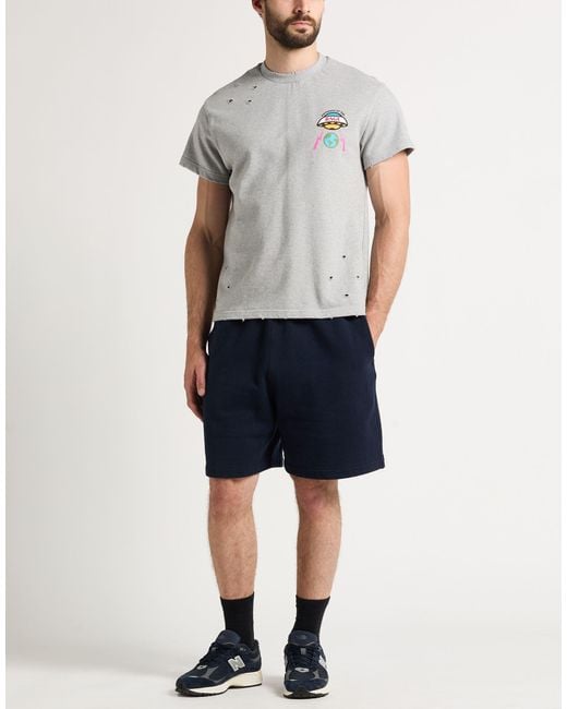 Burberry Blue Midnight Shorts & Bermuda Shorts Cotton for men