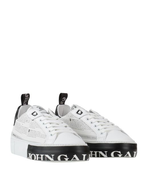 John Galliano White Sneakers for men
