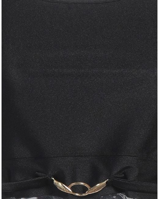 Just Cavalli Black Top Polyamide, Elastane