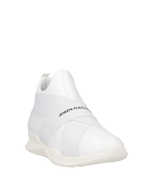 John Galliano White Sneakers