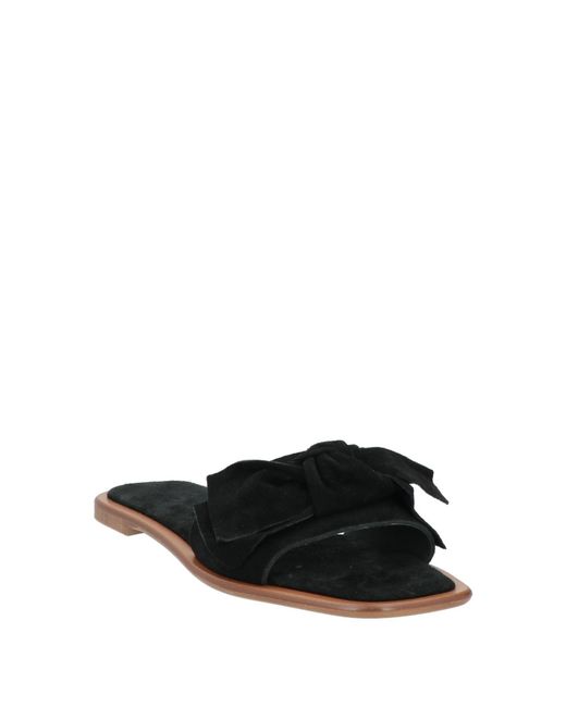 Marella Black Sandals