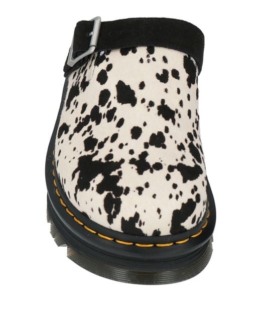 Dr. Martens Black Mules & Clogs Leather
