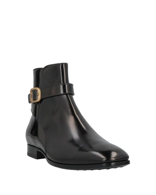 Tod's Black Ankle Boots for men