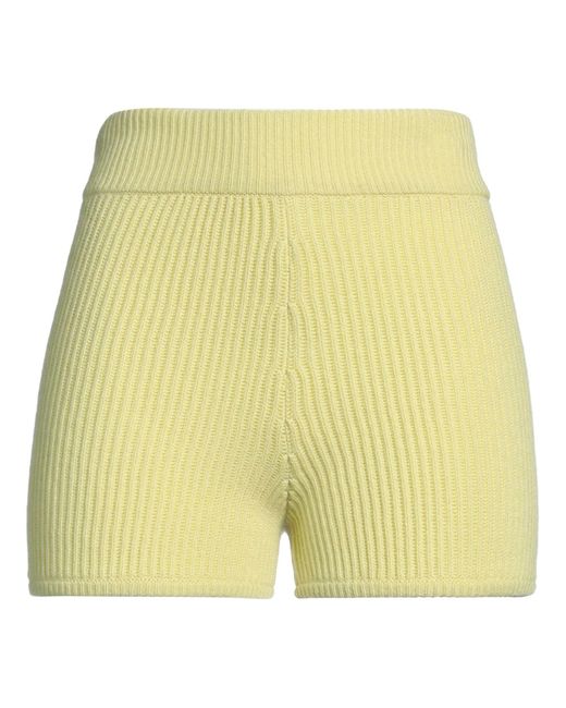 MIXIK Yellow Shorts & Bermuda Shorts