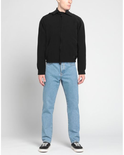 BALR Black Jacket Polyester, Recycled Polyester, Elastane for men