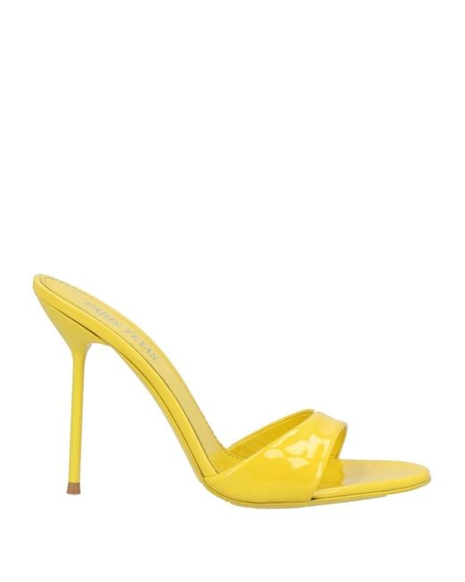 Paris Texas Yellow Sandals