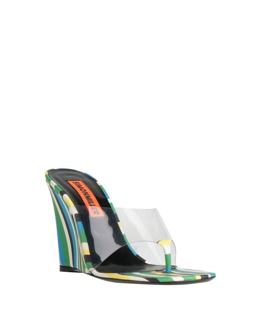 Simon Miller Blue Thong Sandal