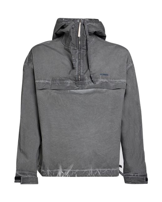 Sunnei Gray Jacket Cotton, Elastane for men