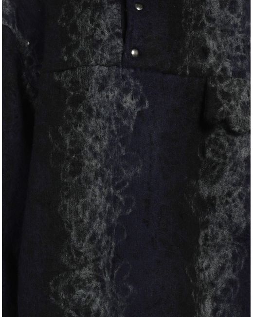 VITELLI Black Turtleneck Polyamide, Polyester, Wool