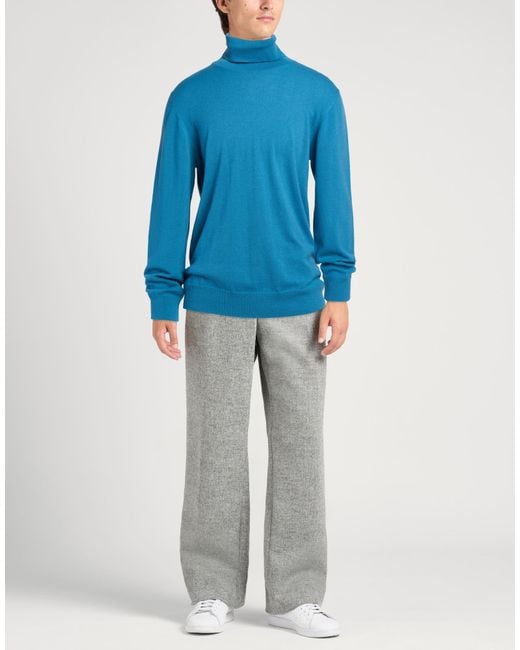 Col Roulé Alpha Studio pour homme en coloris Blue