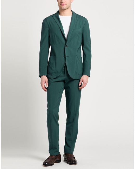 Boglioli Green Suits for men