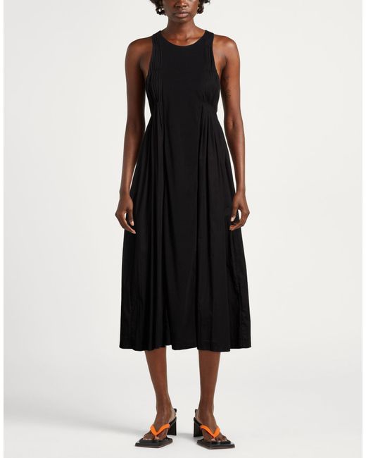Robe Midi Alpha Studio en coloris Black