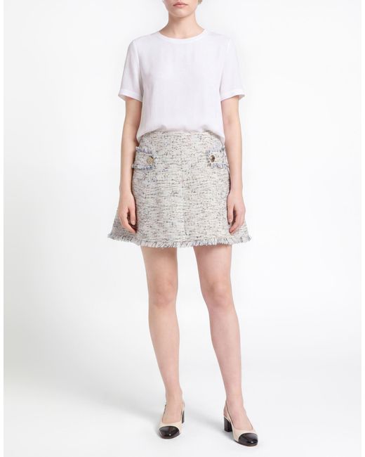 Liu Jo White Mini Skirts