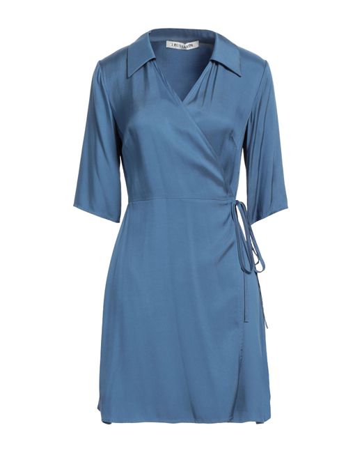 Trussardi Blue Mini-Kleid