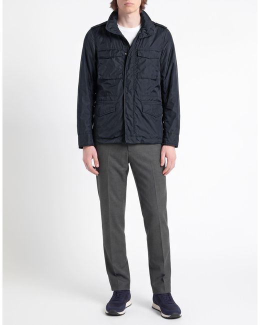 Aspesi Blue Midnight Jacket Polyamide for men