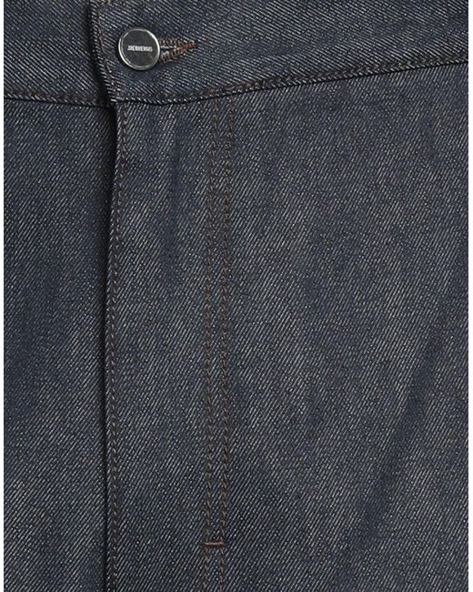 Jacquemus Blue Denim Shorts for men