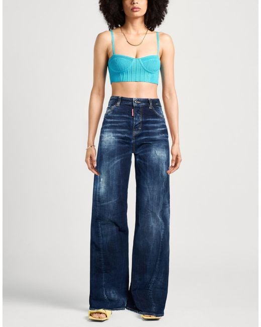 DSquared² Blue Jeans Cotton, Elastane