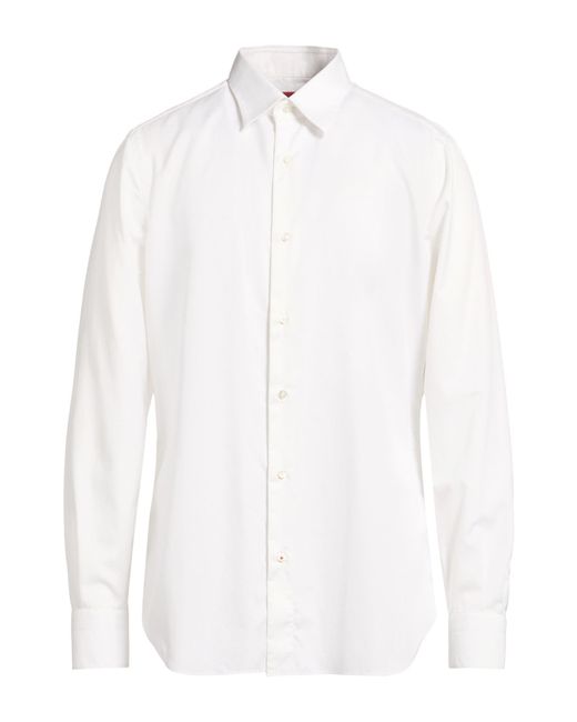 Camicia di Isaia in White da Uomo