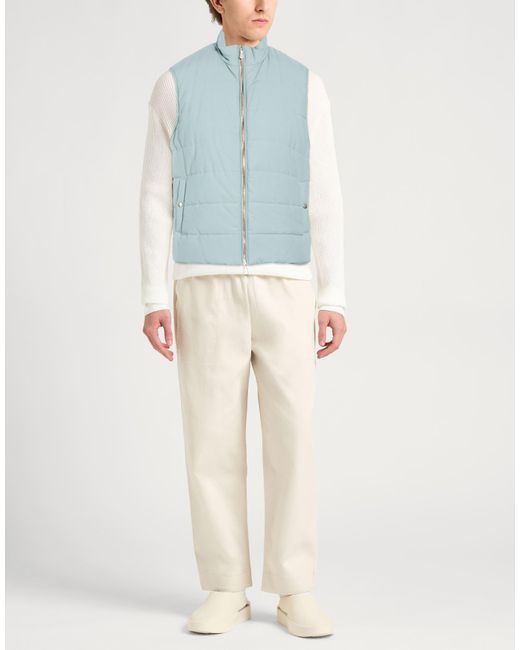 Eleventy Blue Vests for men