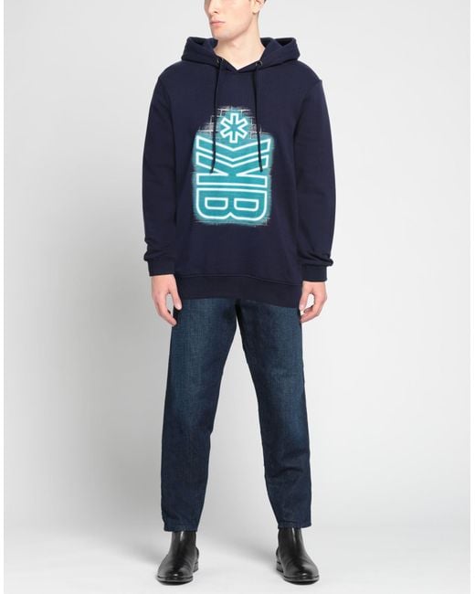 Bikkembergs Blue Sweatshirt for men