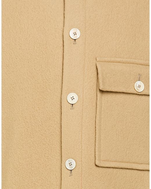 Jil Sander Natural Jacket Virgin Wool for men
