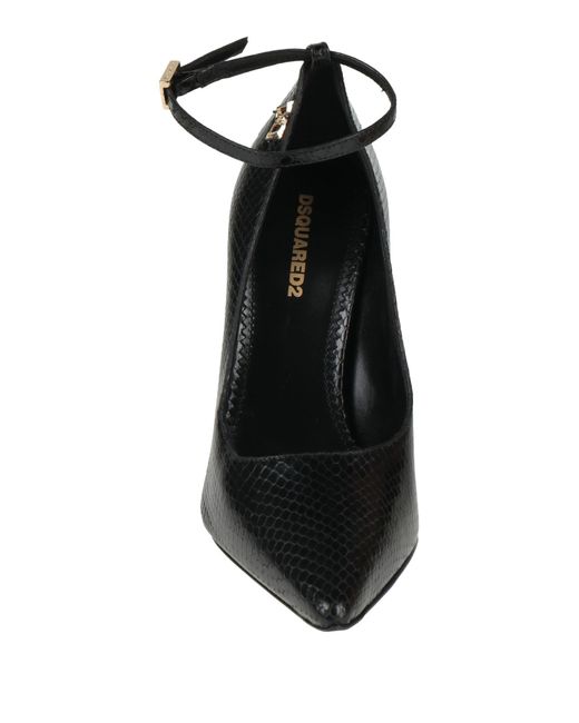 DSquared² Black Pumps Leather