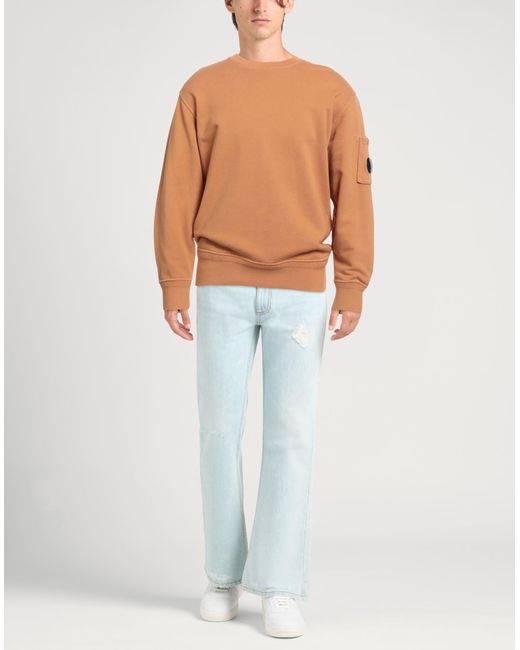C P Company Orange Sweatshirt for men