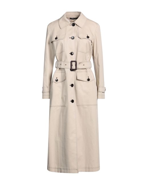 Tagliatore 0205 Natural Overcoat & Trench Coat