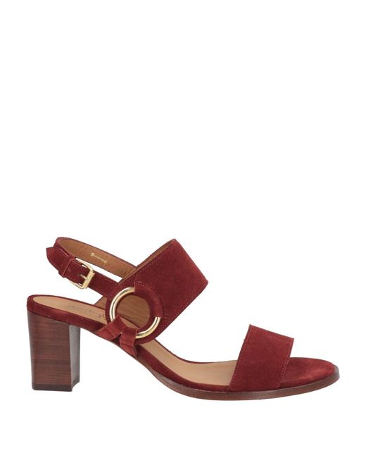Anthology Pink Sandals Leather
