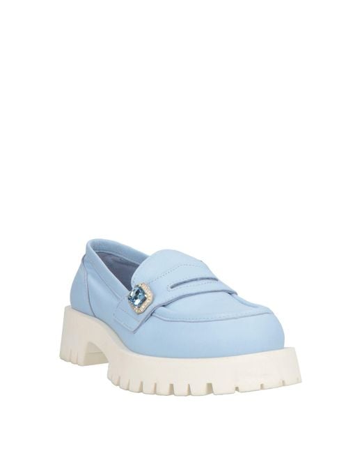 GIO+ Blue Sky Loafers Leather