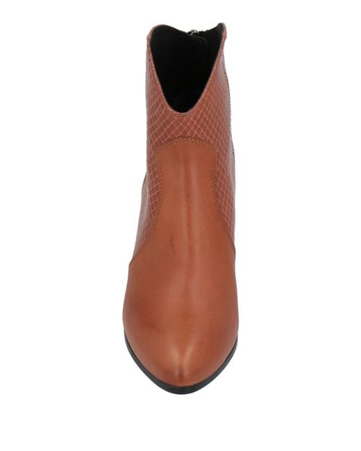 Hogan Brown Ankle Boots