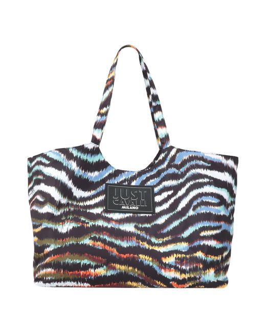 Just Cavalli Blue Schultertasche